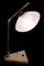 Verstellbare italienische Vintage Tischlampe aus Messing, Glas & Marmor, 1950 5