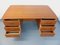 Vintage Teak Scandinavian Double-Sided Office, 1960s 5