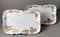 French White Porcelain Trays with Gold Decoration Trays from Haviland & Co Limoges, 1902, Set of 2, Image 4