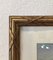 Emaire, Oliviers et bord de mer, Pastel on Paper, Framed, Image 6