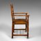 Antique English Oak Dining Chairs, 1910s, Set of 8, Image 3