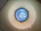 Lampada da tavolo LT226 floreale blu di Carlo Nason per Mazzega, anni '60, Immagine 5