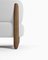 Moderner Tobo Sessel aus Stoff Boucle Ocean Blue und Räuchereiche von Collector Studio 3