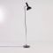 Black Floor Lamp by H. Busquet for Hala, 1960s 4