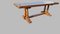 Farm Table in Oak with Chairs and Benches, Set of 5 3