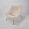 Oyster Chair with Ottoman by Pierre Paulin for Artifort, 1960s, Set of 2 3
