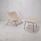 Oyster Chair with Ottoman by Pierre Paulin for Artifort, 1960s, Set of 2 1