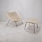 Oyster Chair with Ottoman by Pierre Paulin for Artifort, 1960s, Set of 2, Image 1