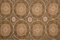 Couvre-lit Suzani en coton brodé tribal d'Asie centrale ou décoration murale 6