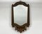 Vintage Mirror in Carved Wooden Frame, Belgium, Image 1