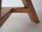 Brutalist Oak Coffee Table, Netherlands, 1960s, Image 24