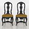 19th Century Swedish Rococo Chairs, Set of 2 1