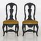19th Century Swedish Rococo Chairs, Set of 2, Image 1
