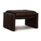 Stool in Leather Brown from Erpo 1