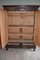 Antique Brown Oak Cupboard 2