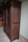 Antique Brown Oak Cupboard 3