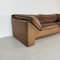 Danish 2.5 Seater Cognac Brown Leather Sofa by Jens Juul Eilersen for Niels Eilersen, 1970s 7
