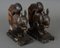 Art Deco Squirrels Bookends by Max Le Verrier, 1930s, Set of 2 4