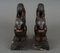 Art Deco Squirrels Bookends by Max Le Verrier, 1930s, Set of 2 3