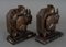 Art Deco Squirrels Bookends by Max Le Verrier, 1930s, Set of 2 6