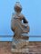 Vierge à l'Enfant Début 20ème Siècle en Chêne Sculpté 4