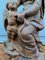 Vierge à l'Enfant Début 20ème Siècle en Chêne Sculpté 7