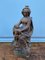 Vierge à l'Enfant Début 20ème Siècle en Chêne Sculpté 1