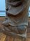 Vierge à l'Enfant Début 20ème Siècle en Chêne Sculpté 10