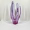 Vase aus Muranoglas in Rosa und Violett von Seguso 8