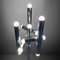 Lampadaire Design Tubulaire en Chrome, Italie, 1970s 16