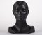 Danish Sculptural Bust of Woman in Clay, 1975, Image 1