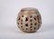 Danish Ceramic Carved Bowl with Holes, 1950s, Image 2