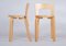 Dining Chairs by Alvar Aalto for Artek, Finland, 1950s, Set of 2 5
