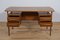 Mid-Century Danish Teak Desk by Gunnar Nielsen Tibergaard for Tibergaard, 1960s, Image 12