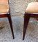 Dining Chairs in Dark Mahogany attributed to Osvaldo Borsani for ABV, 1950s, Set of 4 6