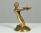 Early 20th Century Brass Candlestick by Albert Gustav Bunge, Image 1