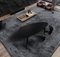 Medium Ted Masterpiece Nero Table in Ash from Greyge, Image 4