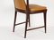 Light Brown Skai & Wood Dining Chairs from Attilio E Arturo Fossati, 1940s, Set of 6 6