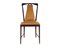 Light Brown Skai & Wood Dining Chairs from Attilio E Arturo Fossati, 1940s, Set of 6 2