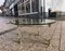 Oval Faceted Glass & Acrylic Coffee Table, 1970s, Image 6