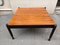 Square Coffee Table in Wooden Staggered Turned Legs from Isa Bergamo, 1950s, Image 1