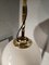 Brass Model Balloon LTE10 Floor Lamp with Beige Base by Luigi Caccia Dominioni for Azucena, 1990s, Image 11