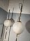 Lámpara de pie modelo Balloon LTE10 de latón con base beige de Luigi Caccia Dominioni para Azucena, años 90, Imagen 5