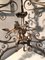 Jarrón italiano del siglo XIX de hierro forjado con decoraciones florales de Alessandro Mazzucotelli, Imagen 4