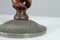 Antique Candlestick in Pewter and Oak from Tudric, 1905, Image 5