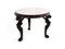 Antique Side Table with Marble Top 1