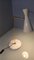 Lampada da tavolo in marmo e ottone con doppi paralumi regolabili, inizio XXI secolo, Immagine 2