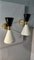 Black and White Cone Wall Lights, 2000s, Set of 2 1