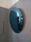 Convex Blue Mirror with Adjustable Iron Structure, Image 2
