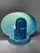 Mid-Century Italian SC3 Blue Ceramic Lamp by Marcello Cuneo, 1960s 15